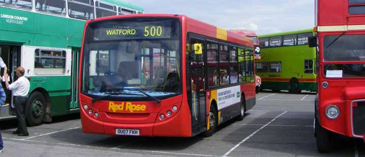 Red Rose Alexander Dennis Enviro200 OU07FKH